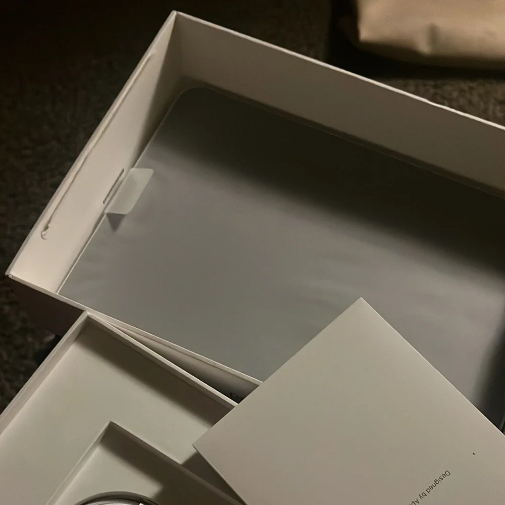 Gray iPad brand new Box